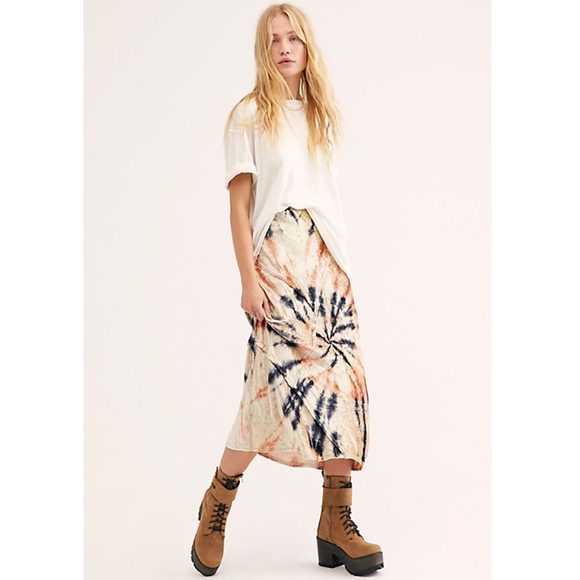 Free People Dresses & Skirts - 💫Free People | Serious Swagger Tie Dye Skirt
